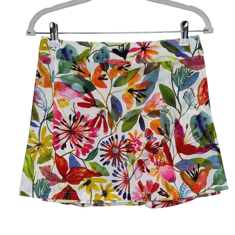 Ripskirt Floral Mini Skirt XS